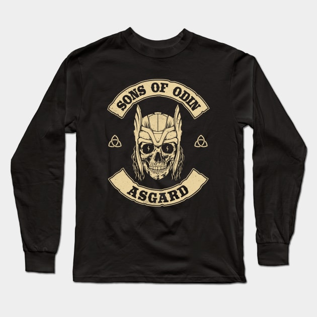 Sons Of Odin Long Sleeve T-Shirt by SunsetSurf